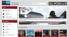 Desktop Screenshot of legrandchalon.fr